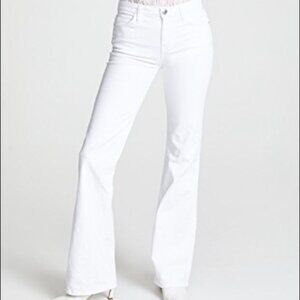 CURRENT ELLIOTT white bootcut/flare jeans